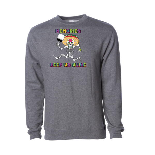 Memories Keep us Alive Pickleball Sweatshirt
