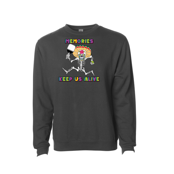 Memories Keep us Alive Pickleball Sweatshirt