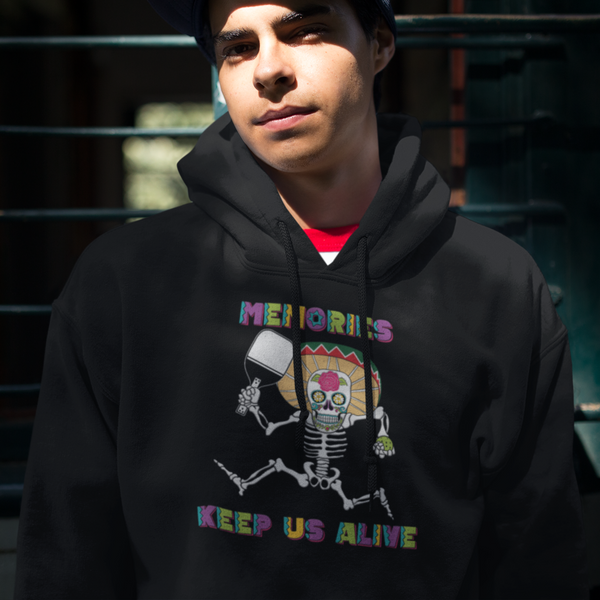 Memories Keep us Alive Pickleball Sweatshirt