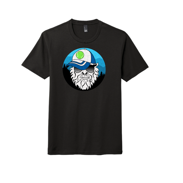 Sasquatch wearing a Tennis Hat T-Shirt