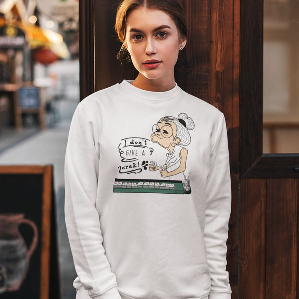 I Don't Give a Crak! Mahjong Sweatshirt