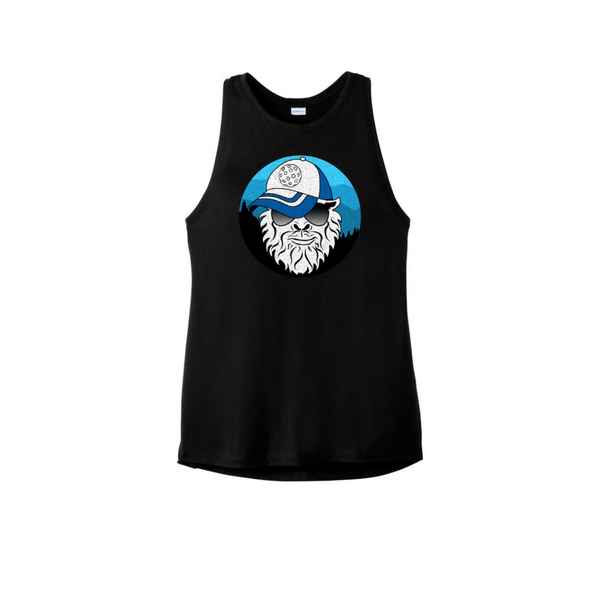 Sasquatch wearing a Pickleball Hat Tank Top
