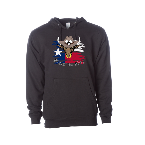 Texas Fixin' to Play Pickleball Sweatshirt