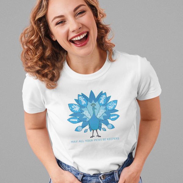 May all your picks be keepers Mahjong T-Shirt
