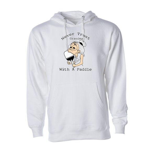 Never Trust Grandma with a Paddle Pickleball Sweatshirt