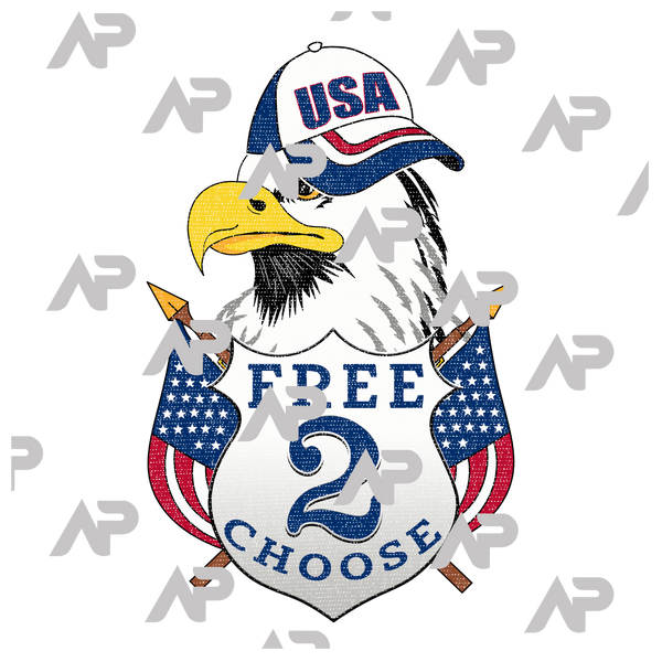 Free 2 Choose Patriotic T-Shirt