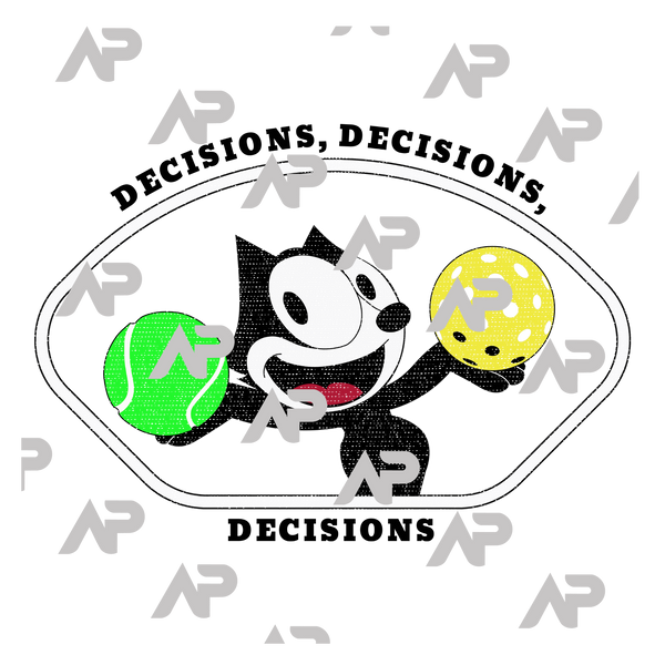 Decisions, Decisions, Decisions Felix the Cat Sweatshirt