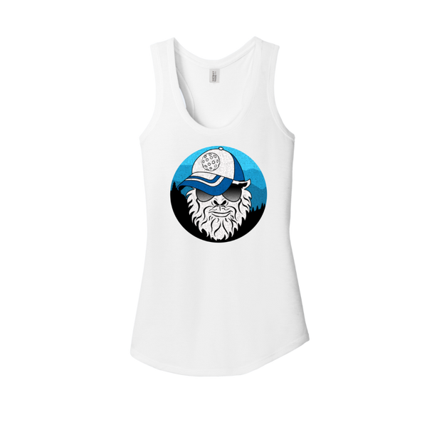 Sasquatch wearing a Pickleball Hat Tank Top