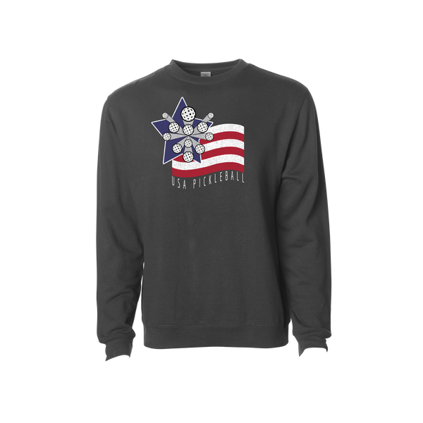USA Exploding Pickleball Flag Sweatshirt