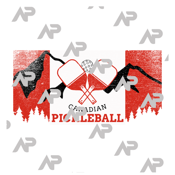 Canadian Flag Pickleball Sweatshirt