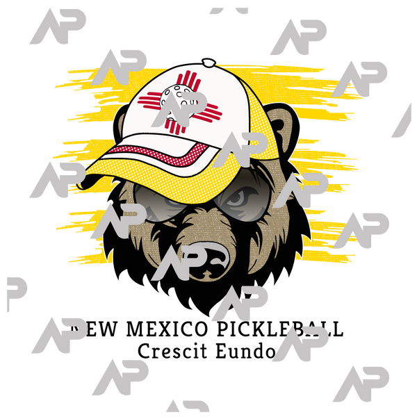 New Mexico Bear Pickleball T-Shirt
