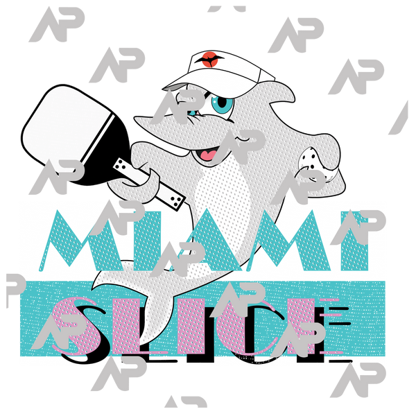 Florida Miami Slice Pickleball Sweatshirt