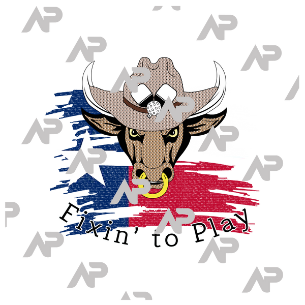 Texas Fixin' to Play Pickleball Sweatshirt