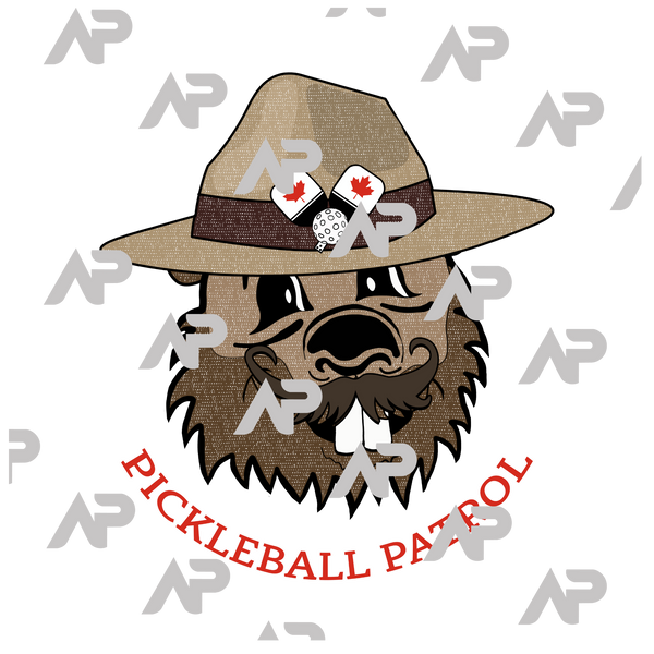 Canadian Mountie Pickleball Tank Top