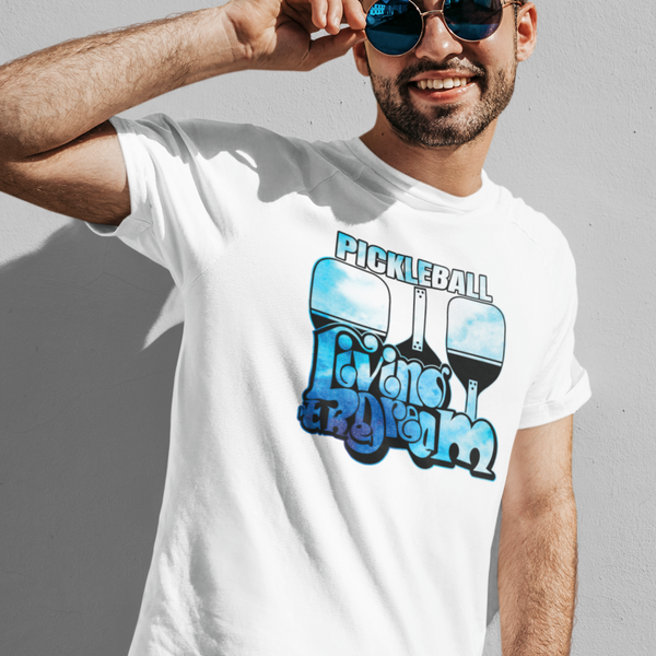 Pickleball Living the Dream in Color T-Shirt