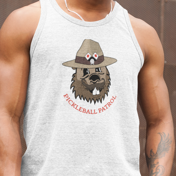 Canadian Mountie Pickleball Tank Top