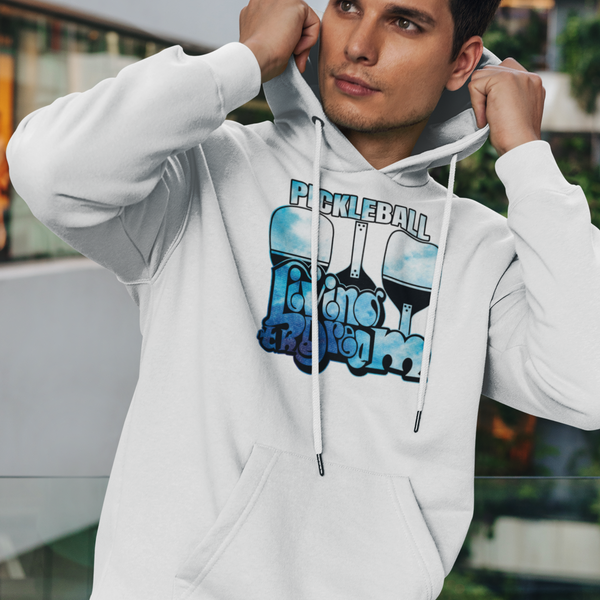 Pickleball Living the Dream in Color Sweatshirt