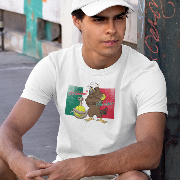 Mexico Flag Pickleball Amigos T-Shirt
