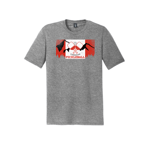 Canadian Flag Pickleball T-Shirt