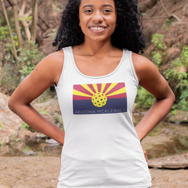 Arizona Pickleball Flag Tank Top