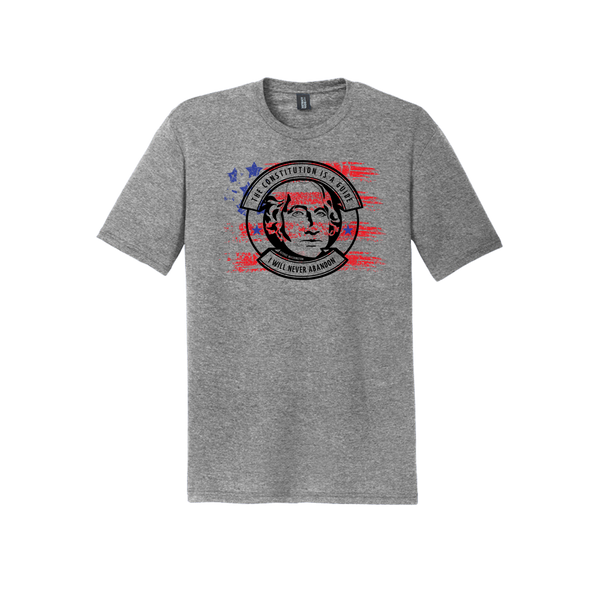 "The constitution is a guide I will never abandon" ~George Washington T-Shirt