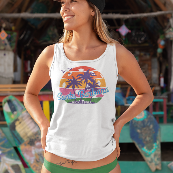 Santa Barbara Pickleball Tank Top