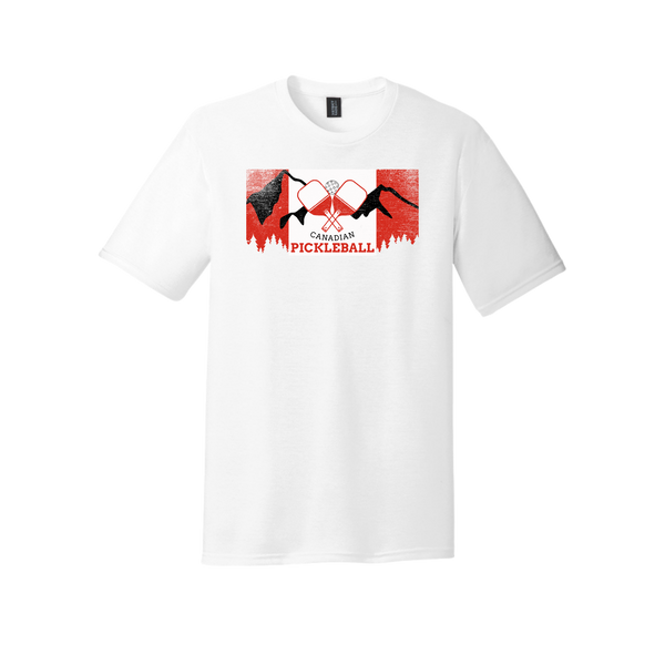 Canadian Flag Pickleball T-Shirt