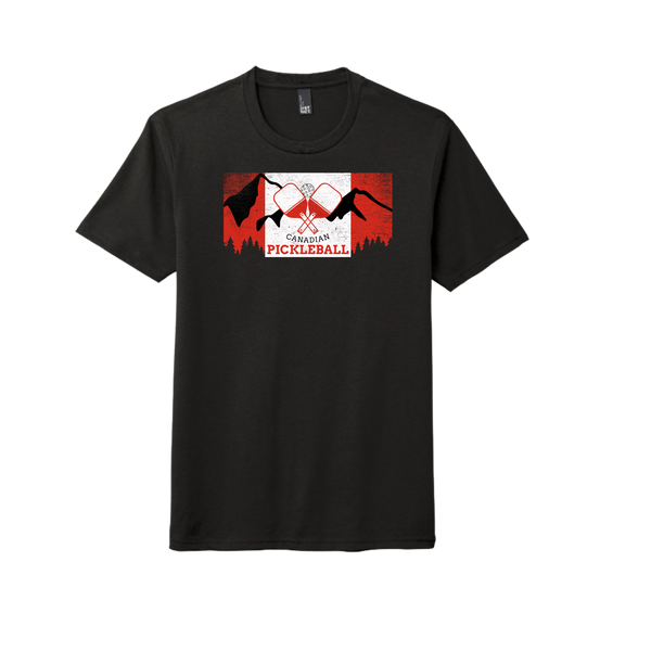 Canadian Flag Pickleball T-Shirt