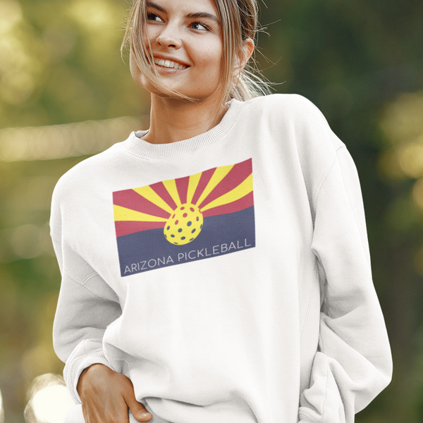 Arizona Pickleball Flag Sweatshirt