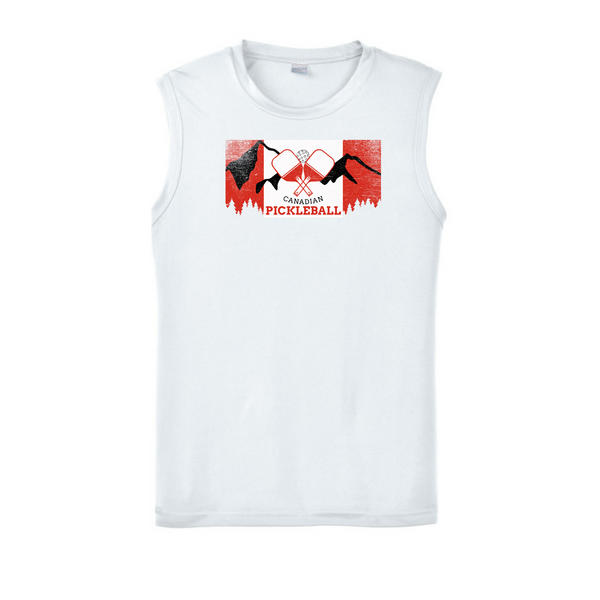 Canadian Flag Pickleball Tank Top