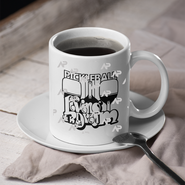 Pickleball Living the Dream Mug