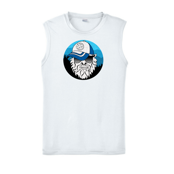 Sasquatch wearing a Pickleball Hat Tank Top