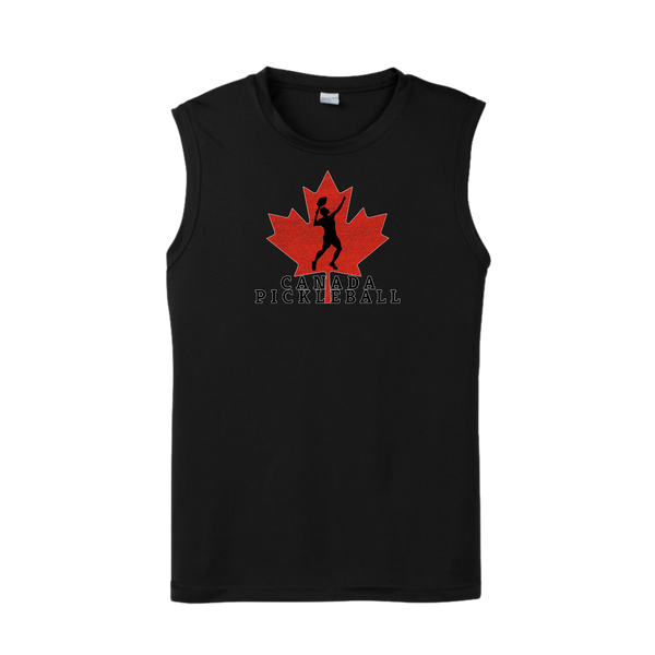 Canadian Maple Leaf Pickleball Tank Top