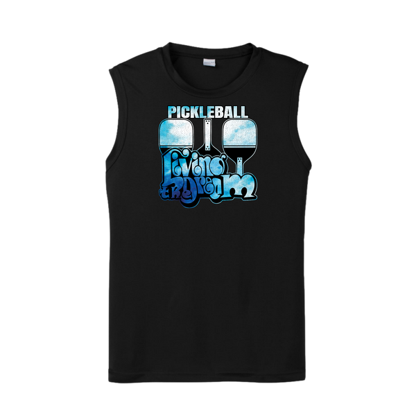 Pickleball Living the Dream in Color Tank Top