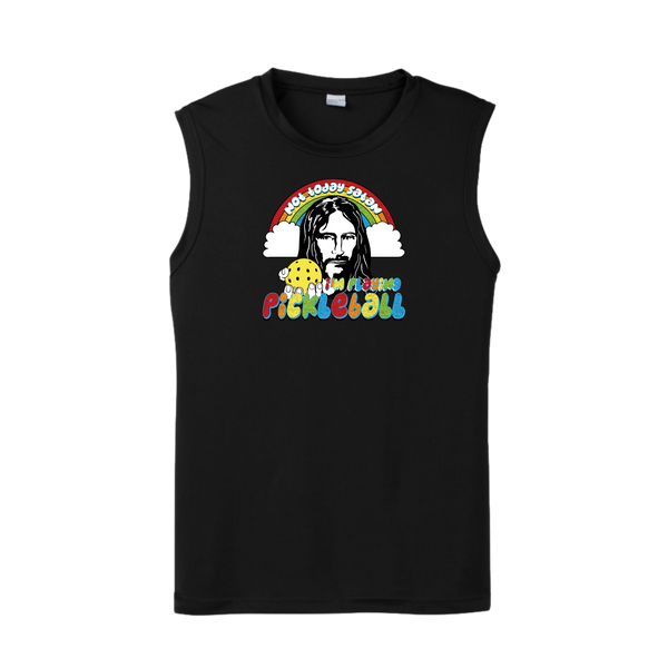 Not Today Satan Pickleball Tank Top