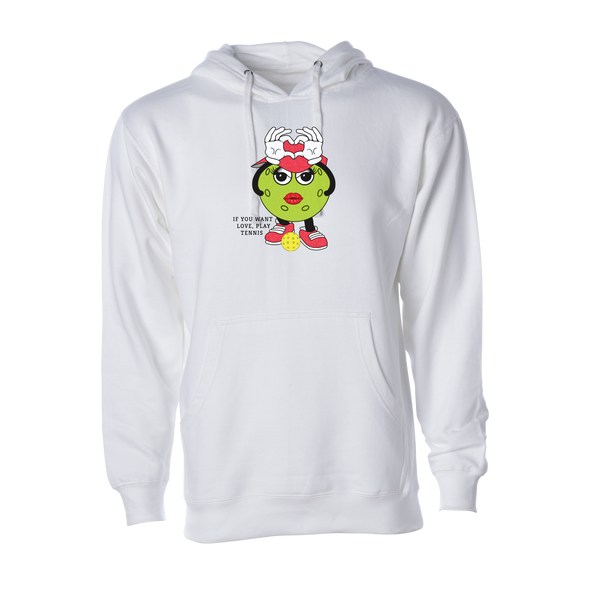 If you want love, play Tennis Pickleball Sweatshirt