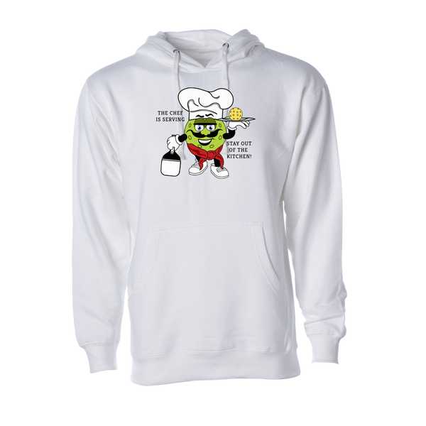 The Chef is Serving Pickleball Sweatshirt