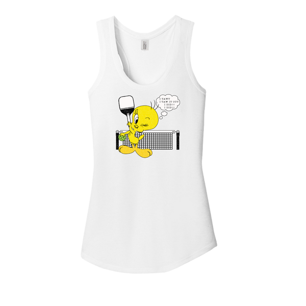 Tweety Bird Pickleball Tank Top