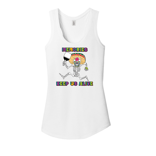 Memories Keep us Alive Pickleball Tank Top