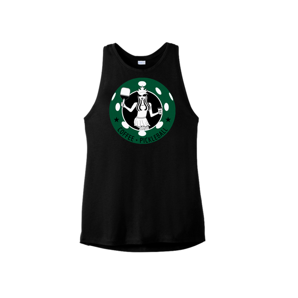 Coffee + Pickleball 'The Double Shot' Tank Top