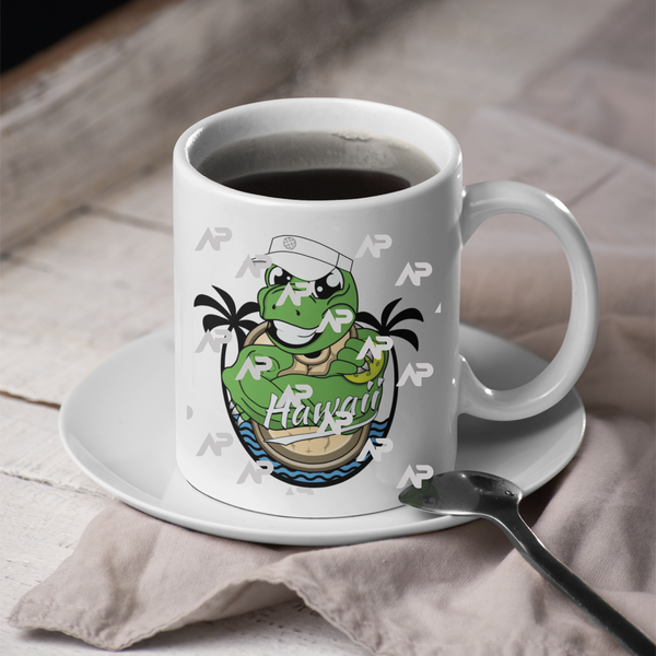Hawaiian Turtle Pickleball Mug