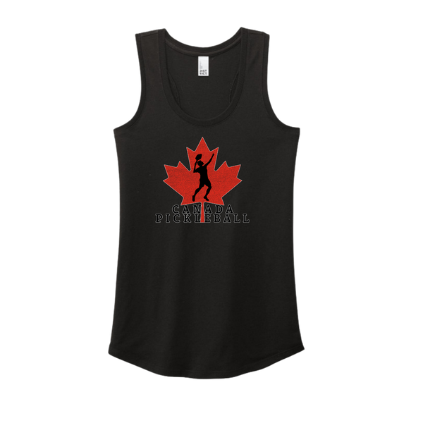 Canadian Maple Leaf Pickleball Tank Top