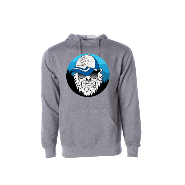 Sasquatch wearing a Pickleball Hat Sweatshirt