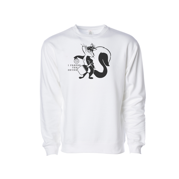 I Prefer the Skunk Penelope Pussycat Pickleball Sweatshirt
