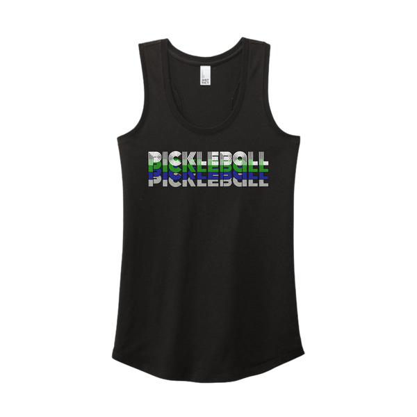 White Pickleball Tank Top