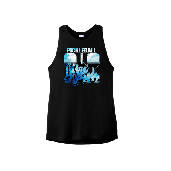 Pickleball Living the Dream in Color Tank Top