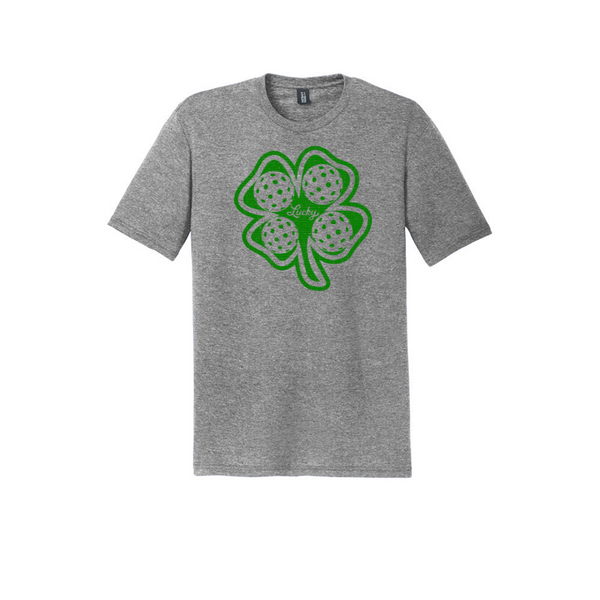 Lucky 4 Leaf Clover Pickleball T-Shirt