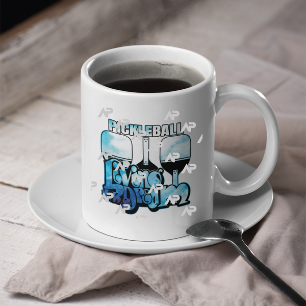 Pickleball Living the Dream in Color Mug