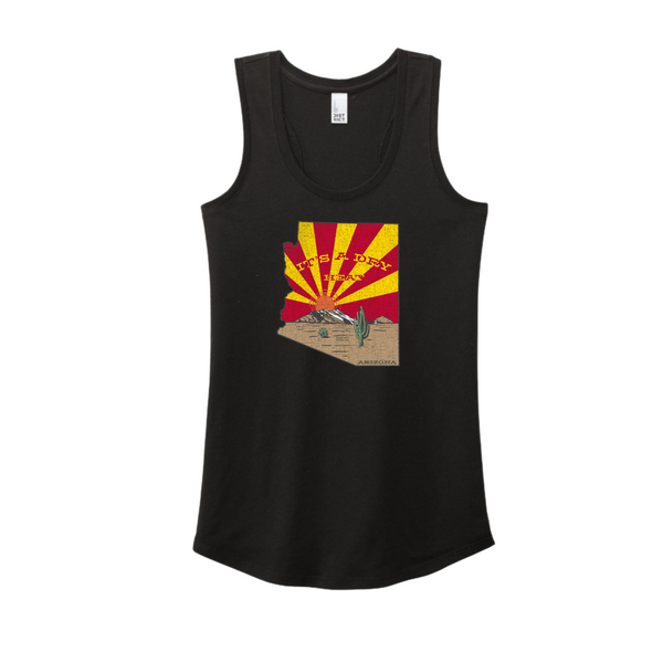 "It's a dry heat" Arizona Tank Top